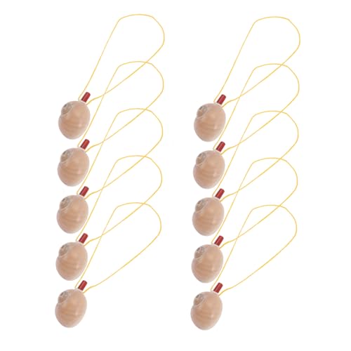 NOLITOY 10 Stück Teiliges Muschel pfeifen aus Robustem Kunststoff Kindgerechtes Design mit Glatten Kanten Geräuschvolle Partyspielzeuge als Mitgebsel für Kindergeburtstag und NOLITOY 10 Stück Teiliges Muschel pfeifen aus Robustem Kunststoff Kindgerechtes Design mit Glatten Kanten Geräuschvolle Partyspielzeuge als Mitgebsel für Kindergeburtstag und von NOLITOY