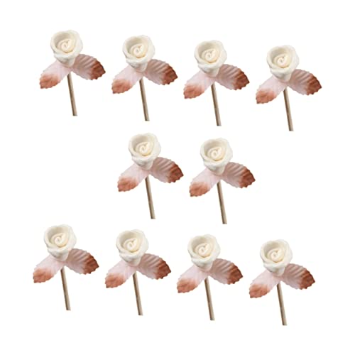 NOLITOY 10 Stück Teiliges Rattan für Aroma Diffusoren Duftöl mit Rosendekor für Raumduft zur Luftfrischung Wohnräumen und Hochzeiten NOLITOY 10 Stück Teiliges Rattan für Aroma Diffusoren Duftöl mit Rosendekor für Raumduft zur Luftfrischung Wohnräumen und Hochzeiten von NOLITOY