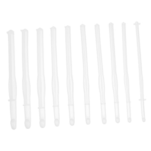 NOLITOY 10 Stück Teiliges Silikonform DIY Häkelnadeln Flexible Langlebige Gießformen für Epoxidharz Wiederverwendbar Leicht zu Entformen für Handwerkliche Stricknadeln Herstellung NOLITOY 10 Stück Teiliges Silikonform DIY Häkelnadeln Flexible Langlebige Gießformen für Epoxidharz Wiederverwendbar Leicht zu Entformen für Handwerkliche Stricknadeln Herstellung von NOLITOY