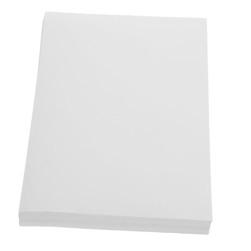 NOLITOY 100 Blatt Mattes Selbstklebendes Vinyl Aufkleberpapier Bedruckbar Wasserfest Kompatibel mit Tintenstrahldruckern Vielseitig Einsetzbar für Etiketten Namensschilder Preisaufkleber von NOLITOY