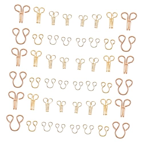 NOLITOY 100 Paare Metall Nähhaken Verschlüsse für Kleidung Damen DIY Mode Haken Verschluss Rock Hose Reparatur Zubehör Robust Langlebig NOLITOY 100 Paare Metall Nähhaken Verschlüsse für Kleidung Damen DIY Mode Haken Verschluss Rock Hose Reparatur Zubehör Robust Langlebig von NOLITOY