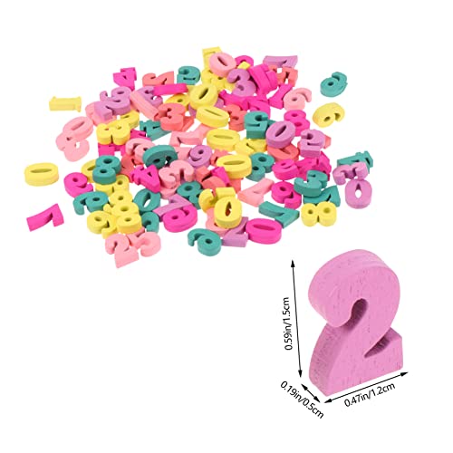 NOLITOY 100 Stück Bunte Holzspäne DIY Holzplättchen Zum Basteln Mit Glatter Oberfläche Und Langlebigem Farbglanz Für Kreative Holzornamente Und Handwerksprojekte NOLITOY 100 Stück Bunte Holzspäne DIY Holzplättchen Zum Basteln Mit Glatter Oberfläche Und Langlebigem Farbglanz Für Kreative Holzornamente Und Handwerksprojekte von NOLITOY