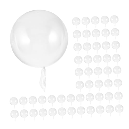 NOLITOY 100 Stück Große Transparente Bubble Ballons zum Befüllen Klare Bobo Ballons für Weihnachten Hochzeit Geburtstag Flexible Dekoration mit Weiter Öffnung Vielseitig für NOLITOY 100 Stück Große Transparente Bubble Ballons zum Befüllen Klare Bobo Ballons für Weihnachten Hochzeit Geburtstag Flexible Dekoration mit Weiter Öffnung Vielseitig für von NOLITOY