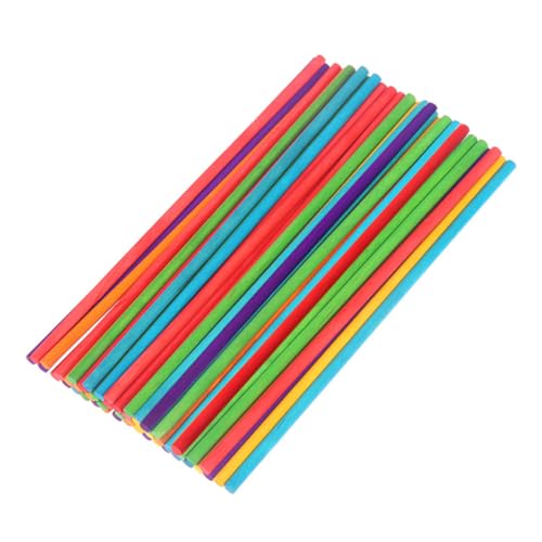 NOLITOY 100 Stück Holzstäbe für Diy Projekte und Skulpturen Vielseitig Einsetzbar für Basteln von NOLITOY
