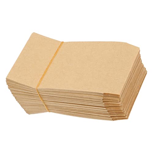 NOLITOY 100 Stück Kraftpapier Samentütchen Braune Papiertüten für Aufbewahrung von Samen Geeignet für Getreide Gemüse Reis Leicht und Langlebig NOLITOY 100 Stück Kraftpapier Samentütchen Braune Papiertüten für Aufbewahrung von Samen Geeignet für Getreide Gemüse Reis Leicht und Langlebig von NOLITOY