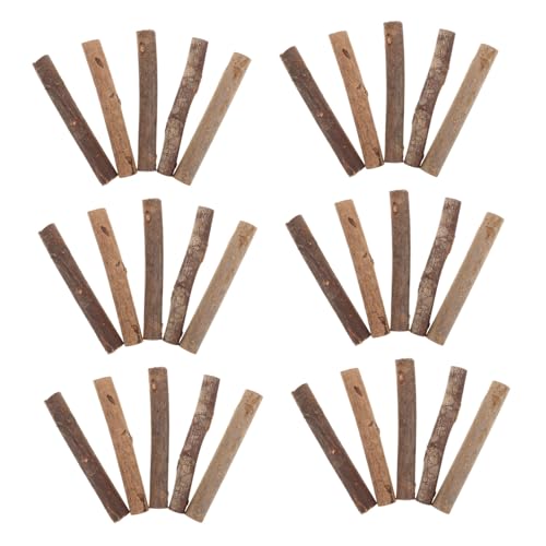 NOLITOY 100 Stück Natürliche Holzstäbe Kleine Holzstäbe für DIY Bastelprojekte Rustikale Holzzweige Bastelholz für Heimdekoration und Kreative Handarbeiten NOLITOY 100 Stück Natürliche Holzstäbe Kleine Holzstäbe für DIY Bastelprojekte Rustikale Holzzweige Bastelholz für Heimdekoration und Kreative Handarbeiten von NOLITOY