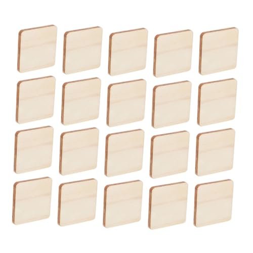 NOLITOY 100 Stück Quadratische Holzblättchen Naturbelassen zum Basteln Malen DIY Graffiti Zubehör für Kreative Handwerksprojekte und Individuelle Dekorationen NOLITOY 100 Stück Quadratische Holzblättchen Naturbelassen zum Basteln Malen DIY Graffiti Zubehör für Kreative Handwerksprojekte und Individuelle Dekorationen von NOLITOY