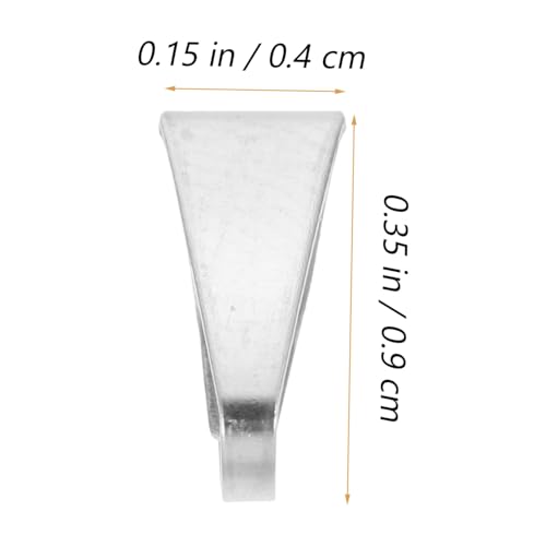 NOLITOY 100 Stück Teiliges Edelstahl Schmuck Gliederschnallen Rostfrei für DIY Halsketten Anhänger Verschlüsse Sicher und Einfach zu Bedienen NOLITOY 100 Stück Teiliges Edelstahl Schmuck Gliederschnallen Rostfrei für DIY Halsketten Anhänger Verschlüsse Sicher und Einfach zu Bedienen von NOLITOY