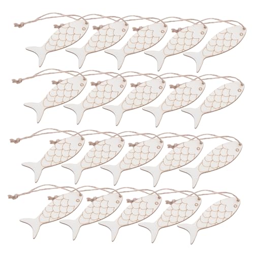 NOLITOY 100 Stück Teiliges Holzfische zum Basteln Naturbelassene Unlackierte Fisch Holzanhänger mit Aufhängeschnur DIY Holzscheiben für Malerei Party und Wohnraumdekoration NOLITOY 100 Stück Teiliges Holzfische zum Basteln Naturbelassene Unlackierte Fisch Holzanhänger mit Aufhängeschnur DIY Holzscheiben für Malerei Party und Wohnraumdekoration von NOLITOY