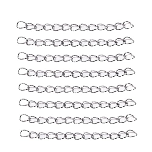 NOLITOY 100 Stück Verlängerungsketten DIY Schmuckzubehör für Halskette und Armband Robuste und Langlebige Ketten für Handwerken NOLITOY 100 Stück Verlängerungsketten DIY Schmuckzubehör für Halskette und Armband Robuste und Langlebige Ketten für Handwerken von NOLITOY