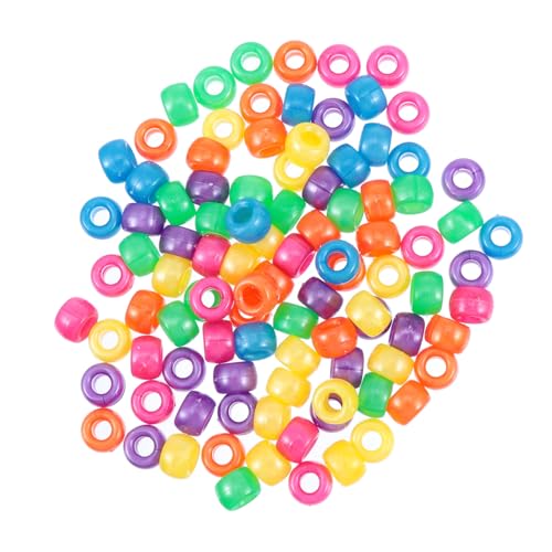 NOLITOY 1000 Stück Bunte Acryl Barrel Perlen mit Großem Loch Langlebige DIY Schmuckperlen für Armbänder Halsketten Vielseitige Bastelperlen für Kreative Handarbeiten und Geschenkideen NOLITOY 1000 Stück Bunte Acryl Barrel Perlen mit Großem Loch Langlebige DIY Schmuckperlen für Armbänder Halsketten Vielseitige Bastelperlen für Kreative Handarbeiten und Geschenkideen von NOLITOY