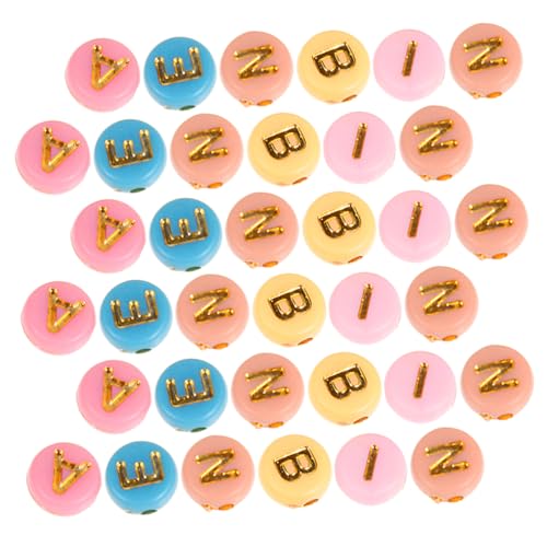 NOLITOY 1000 Stück Bunte Buchstabenperlen zum Auffädeln Kunststoff DIY Armband Schmuck Zubehör für Erwachsene Kreative Bastelarbeiten und Schmuckherstellung Zufällige Zufällige Farbe NOLITOY 1000 Stück Bunte Buchstabenperlen zum Auffädeln Kunststoff DIY Armband Schmuck Zubehör für Erwachsene Kreative Bastelarbeiten und Schmuckherstellung Zufällige Zufällige Farbe von NOLITOY
