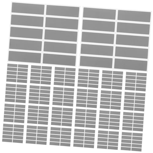 NOLITOY 1000 Stück Scratch Off Aufkleber für Diy Belohnungskarten Silberbeschichtete Rubbelkarten für Lehrerpreise Klassenzimmerbelohnungen Geburtstagsüberraschungen und Kreative von NOLITOY