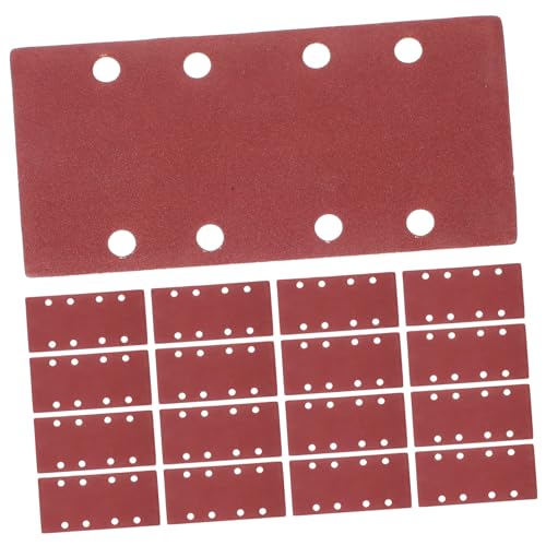 NOLITOY 100pcs Sandpapier Für Schleiferwerkzeuge Feines Schleifenpapier Für Holzmetall Und Plastik -schleifpapier Für Verbesserungen Zu Hause Und Industrielle Anwendungen Dunkelrot NOLITOY 100pcs Sandpapier Für Schleiferwerkzeuge Feines Schleifenpapier Für Holzmetall Und Plastik -schleifpapier Für Verbesserungen Zu Hause Und Industrielle Anwendungen Dunkelrot von NOLITOY