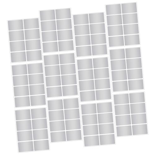 NOLITOY 12 Blatt Große Wasserdichte Aufkleber Selbstklebende Haushaltsetiketten zum Beschriften für Vorratsgläser Multifunktionale Portable Schreibetiketten für Küche Büro und Schule NOLITOY 12 Blatt Große Wasserdichte Aufkleber Selbstklebende Haushaltsetiketten zum Beschriften für Vorratsgläser Multifunktionale Portable Schreibetiketten für Küche Büro und Schule von NOLITOY