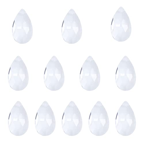 NOLITOY 12 Stück Glasperlenvorhanganhänger Led Decke Dekoration Kronleuchterlicht Kristalle Prisma Farbperlen Anhänger Kronleuchter Klarer Anhänger Kronleuchter Prismen Anhänger NOLITOY 12 Stück Glasperlenvorhanganhänger Led Decke Dekoration Kronleuchterlicht Kristalle Prisma Farbperlen Anhänger Kronleuchter Klarer Anhänger Kronleuchter Prismen Anhänger von NOLITOY