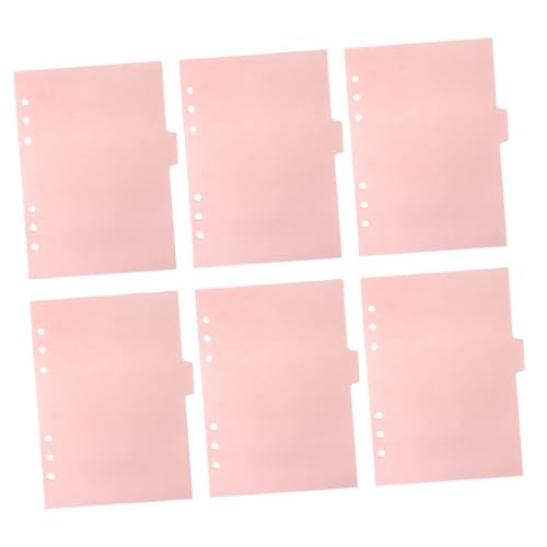 NOLITOY 12 Stück Notizbuch Trennblätter Abnehmbare Pinke Pp register für Ordner und Notizhefte Praktische Einteilung für Alltag Kompatibel mit Ringbuch und Planer NOLITOY 12 Stück Notizbuch Trennblätter Abnehmbare Pinke Pp register für Ordner und Notizhefte Praktische Einteilung für Alltag Kompatibel mit Ringbuch und Planer von NOLITOY
