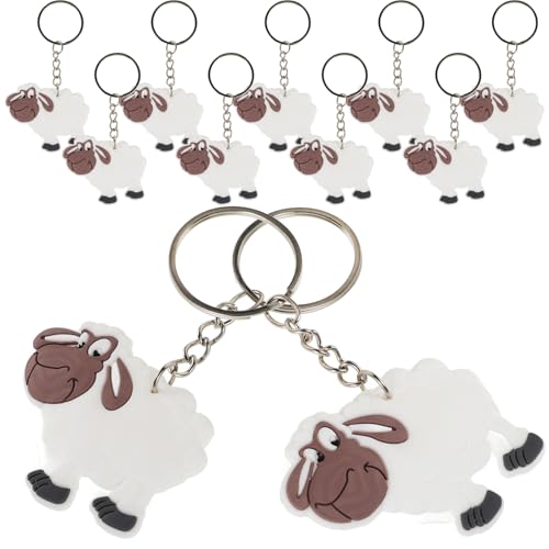 NOLITOY 12 Stück Schaf Schlüsselanhänger Miniatur Plüsch Nutztiere Große Bauernhof Zootiere Kleine Tierfiguren Party Süßer Schlüsselanhänger Schaf Hängende Anhänger Schaf NOLITOY 12 Stück Schaf Schlüsselanhänger Miniatur Plüsch Nutztiere Große Bauernhof Zootiere Kleine Tierfiguren Party Süßer Schlüsselanhänger Schaf Hängende Anhänger Schaf von NOLITOY