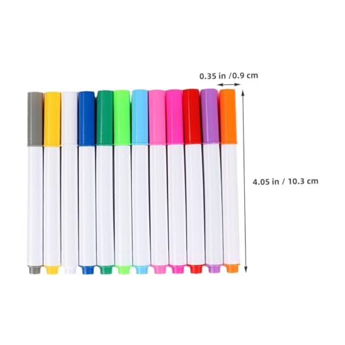 NOLITOY 12 Stück Teiliges Abwischbare Neon marker für LED Acryltafeln Ergonomische Leuchtstarke Flüssigkreidestifte in Leuchtenden Farben für Zeichnen und Beschriften NOLITOY 12 Stück Teiliges Abwischbare Neon marker für LED Acryltafeln Ergonomische Leuchtstarke Flüssigkreidestifte in Leuchtenden Farben für Zeichnen und Beschriften von NOLITOY