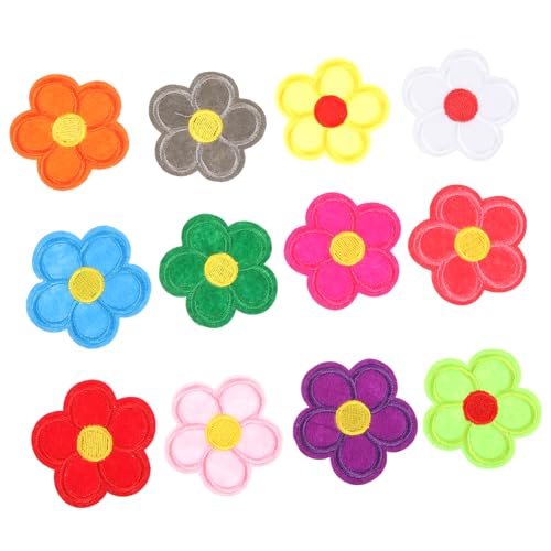 NOLITOY 12 Stück Teiliges Blumen Aufnäher zum Aufbügeln Bestickte Kleidung Patches für Jacken Rucksäcke Jeans Einfache Anwendung Langlebiges Weiches Material Vielseitige DIY Applikationen NOLITOY 12 Stück Teiliges Blumen Aufnäher zum Aufbügeln Bestickte Kleidung Patches für Jacken Rucksäcke Jeans Einfache Anwendung Langlebiges Weiches Material Vielseitige DIY Applikationen von NOLITOY