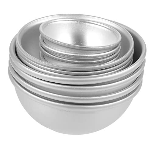 NOLITOY 12 Stück Teiliges Halbkugel Badebomben Formen Aluminium für Diy und Kuchen Hochtemperaturbeständig Langlebig Leicht zu Entformen für Bastelprojekte NOLITOY 12 Stück Teiliges Halbkugel Badebomben Formen Aluminium für Diy und Kuchen Hochtemperaturbeständig Langlebig Leicht zu Entformen für Bastelprojekte von NOLITOY