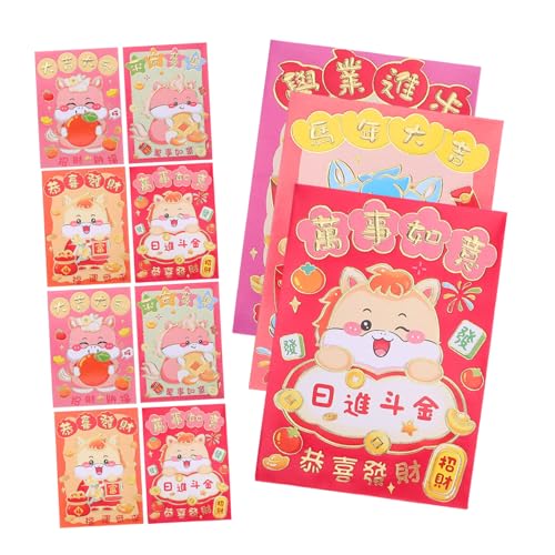NOLITOY 120 Stück Jahr Des Pferdes Rote Umschläge Rote Taschen für Chinesisches Neujahr Traditionelle Lunar Year Packets Papierumschläge für Frühlingsfest NOLITOY 120 Stück Jahr Des Pferdes Rote Umschläge Rote Taschen für Chinesisches Neujahr Traditionelle Lunar Year Packets Papierumschläge für Frühlingsfest von NOLITOY