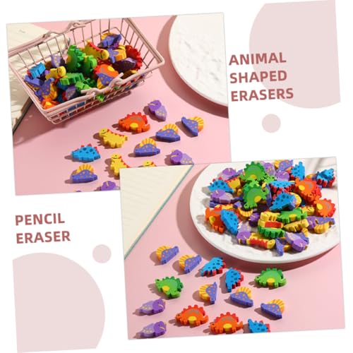 NOLITOY 120 Stück Teiliges Dinosaurier Radiergummi aus Umweltfreundlichem Tpr Material Radiergummis für Bunte Schulradierer Abnutzungsfest und Einfach zu Verwenden als Geschenk und NOLITOY 120 Stück Teiliges Dinosaurier Radiergummi aus Umweltfreundlichem Tpr Material Radiergummis für Bunte Schulradierer Abnutzungsfest und Einfach zu Verwenden als Geschenk und von NOLITOY