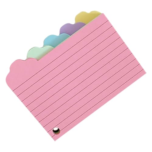 NOLITOY 125 Blatt Wolkenförmige Index Karteikarten Bunte Blanko Lernkarten Memo Notizblock Für Studium Aufgabenorganisation Und Erinnerungen NOLITOY 125 Blatt Wolkenförmige Index Karteikarten Bunte Blanko Lernkarten Memo Notizblock Für Studium Aufgabenorganisation Und Erinnerungen von NOLITOY