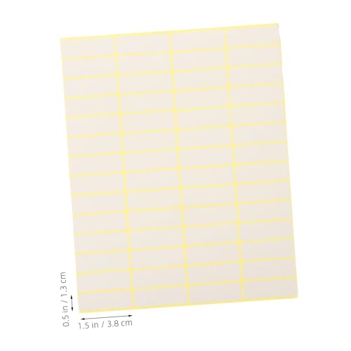 NOLITOY 15 Blatt Preisetiketten Aufkleber Selbstklebend Stark Haftend Vielseitig Zum Beschriften Für Büro Lager Kleinunternehmen und Haushalt NOLITOY 15 Blatt Preisetiketten Aufkleber Selbstklebend Stark Haftend Vielseitig Zum Beschriften Für Büro Lager Kleinunternehmen und Haushalt von NOLITOY