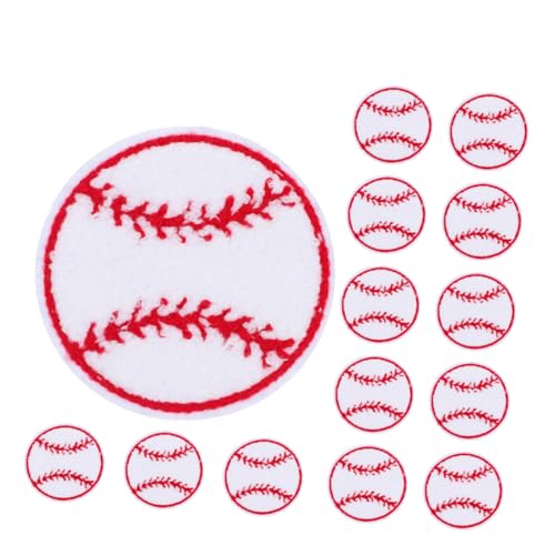 NOLITOY 15 Stück Baseball-aufnäher Zum Aufbügeln: Gestickte Applikation Für Jeans, Taschen, Hüte, Diy-kleidungsreparatur – -aufnäher Zum Aufnähen Für Kinder NOLITOY 15 Stück Baseball-aufnäher Zum Aufbügeln: Gestickte Applikation Für Jeans, Taschen, Hüte, Diy-kleidungsreparatur – -aufnäher Zum Aufnähen Für Kinder von NOLITOY