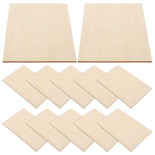 NOLITOY 15 Stück Teiliges Unbehandelte Holzplatten aus Lindenholz DIY Holzrohlinge zum Basteln Schneiden und Bemalen für Modellbau Heimdekoration und Kreative Handarbeiten NOLITOY 15 Stück Teiliges Unbehandelte Holzplatten aus Lindenholz DIY Holzrohlinge zum Basteln Schneiden und Bemalen für Modellbau Heimdekoration und Kreative Handarbeiten von NOLITOY