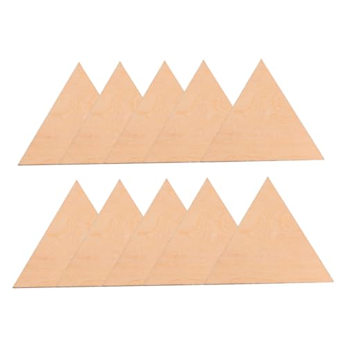 NOLITOY 15 Stück Teiliges Unvollendeter Dreieckiger Holzscheiben Lindenholz Holzplatten DIY Basteln Malen Dekorieren Umweltfreundlich für Zuhause Geschenkideen Kunstprojekte NOLITOY 15 Stück Teiliges Unvollendeter Dreieckiger Holzscheiben Lindenholz Holzplatten DIY Basteln Malen Dekorieren Umweltfreundlich für Zuhause Geschenkideen Kunstprojekte von NOLITOY