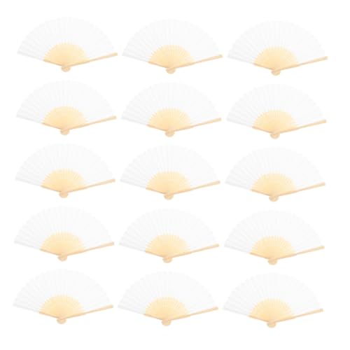 NOLITOY 15 Stück Teiliges Weiße Faltbare Papier Handfächer aus Blanko DIY Fächer für Hochzeit Partydeko und Kreative Malerei Leichte Tragbare Chinesische Faltfächer für Gäste NOLITOY 15 Stück Teiliges Weiße Faltbare Papier Handfächer aus Blanko DIY Fächer für Hochzeit Partydeko und Kreative Malerei Leichte Tragbare Chinesische Faltfächer für Gäste von NOLITOY