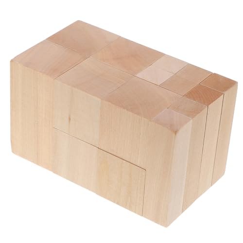 NOLITOY 15 Stück Unlackierte Holzklötzchen zum Basteln Teiliges Holzblöcke Schnitzfertig Rechteckige Holzstücke für DIY Holzschnitzerei und Kreative Bastelprojekte NOLITOY 15 Stück Unlackierte Holzklötzchen zum Basteln Teiliges Holzblöcke Schnitzfertig Rechteckige Holzstücke für DIY Holzschnitzerei und Kreative Bastelprojekte von NOLITOY