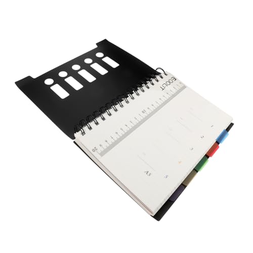 NOLITOY 150 Blatt Liniertes Spiralnotizbuch für Schule Büro und Persönliche Notizen Vielseitig Einsetzbar Elegant und Funktional Schulmaterialien für Studenten von NOLITOY