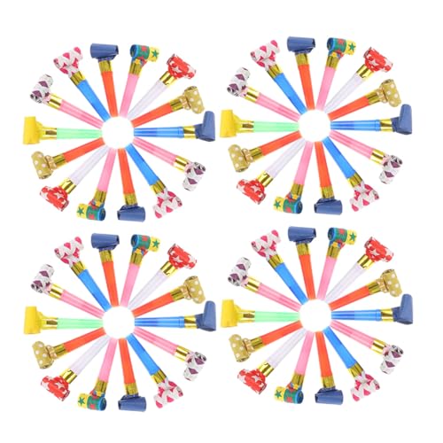 NOLITOY 150 Stück Bunte Partybläser Kindergeburtstag Tröten Farbenfrohe Drachenpfeifen Sicherer Kunststoff Lustige Partyartikel für Festliche Dekorationen NOLITOY 150 Stück Bunte Partybläser Kindergeburtstag Tröten Farbenfrohe Drachenpfeifen Sicherer Kunststoff Lustige Partyartikel für Festliche Dekorationen von NOLITOY