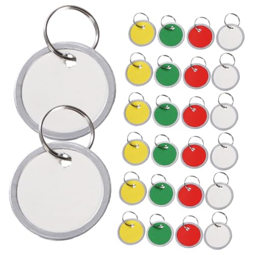 NOLITOY 150 Stück Runde Portable Schlüsselanhänger Bunt Beschriftbar Mehrzweck Gepäckanhänger Kofferetiketten Namensschilder für Koffer und Schlüssel Organizer NOLITOY 150 Stück Runde Portable Schlüsselanhänger Bunt Beschriftbar Mehrzweck Gepäckanhänger Kofferetiketten Namensschilder für Koffer und Schlüssel Organizer von NOLITOY