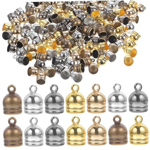 NOLITOY 150 Stück Teiliges Schmuck Endkappen aus Robustem Material für DIY Armband Halskette Ohrring Herstellung Hautfreundlich Langlebig Vielseitig Einsetzbar für Kreative Bastelprojekte NOLITOY 150 Stück Teiliges Schmuck Endkappen aus Robustem Material für DIY Armband Halskette Ohrring Herstellung Hautfreundlich Langlebig Vielseitig Einsetzbar für Kreative Bastelprojekte von NOLITOY