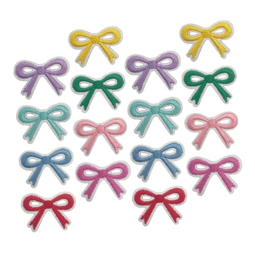 NOLITOY 16 Stück Teiliges Bügelflicken Schleife aus Strapazierfähigem Polyester Bestickte Stoffapplikationen zum Aufbügeln und Aufnähen Bunte Bowknot Patches für DIY Kleidung Rucksäcke NOLITOY 16 Stück Teiliges Bügelflicken Schleife aus Strapazierfähigem Polyester Bestickte Stoffapplikationen zum Aufbügeln und Aufnähen Bunte Bowknot Patches für DIY Kleidung Rucksäcke von NOLITOY