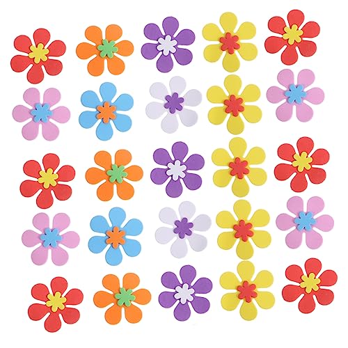 NOLITOY 160 Stück Teiliges Eva Schaumstoff Blumen Sticker Farbenfrohe Moosgummi Wanddekoration für Kinderzimmer Selbstklebend Langlebig für DIY Basteln und Partydeko Zufällige Farbe NOLITOY 160 Stück Teiliges Eva Schaumstoff Blumen Sticker Farbenfrohe Moosgummi Wanddekoration für Kinderzimmer Selbstklebend Langlebig für DIY Basteln und Partydeko Zufällige Farbe von NOLITOY