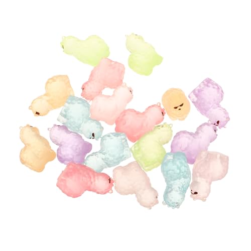 NOLITOY 18 Stück Teiliges Leuchtende Miniatur Lama Figuren aus Resin mit Bunten Sonnenbrillen Kreative DIY deko für Miniaturgärten Aquarium Mikrolandschaften und Auto tischdekoration NOLITOY 18 Stück Teiliges Leuchtende Miniatur Lama Figuren aus Resin mit Bunten Sonnenbrillen Kreative DIY deko für Miniaturgärten Aquarium Mikrolandschaften und Auto tischdekoration von NOLITOY