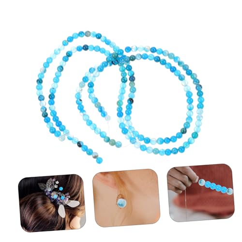 NOLITOY 180 Stück Natürliche Streifen Perlen Rund Lose Schmucksteine für DIY Armbänder Bastelperlen Handwerk Zubehör NOLITOY 180 Stück Natürliche Streifen Perlen Rund Lose Schmucksteine für DIY Armbänder Bastelperlen Handwerk Zubehör von NOLITOY