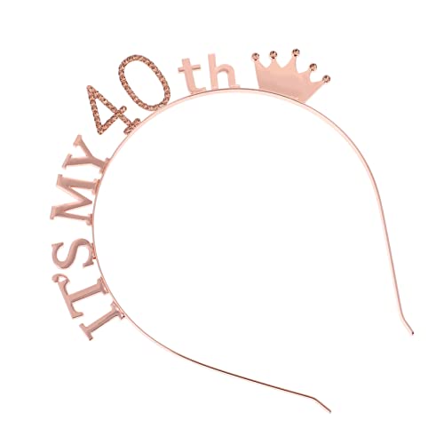 NOLITOY 1Stück Geburtstags Haarreif Mit Zarter Krone Und Design Als Kopfschmuck Für Kindergeburtstagsfeiern Festliche Requisiten Und Party Dekoration NOLITOY 1Stück Geburtstags Haarreif Mit Zarter Krone Und Design Als Kopfschmuck Für Kindergeburtstagsfeiern Festliche Requisiten Und Party Dekoration von NOLITOY