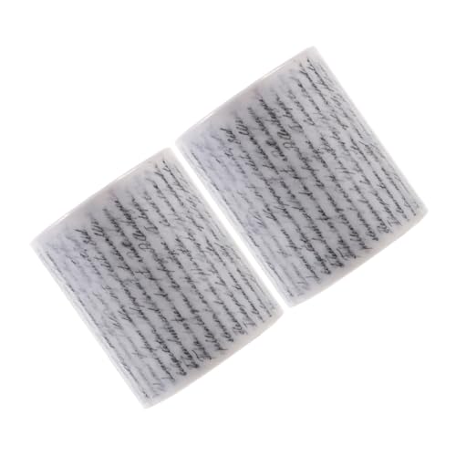 NOLITOY 2 Rollen Vintage Washi Tape Breit Dünnes Dekoratives Klebeband für Scrapbooking DIY Tagebuch Bunte Gothic Muster Geeignet für Notizbücher Geschenkverpackung Handgemachte NOLITOY 2 Rollen Vintage Washi Tape Breit Dünnes Dekoratives Klebeband für Scrapbooking DIY Tagebuch Bunte Gothic Muster Geeignet für Notizbücher Geschenkverpackung Handgemachte von NOLITOY