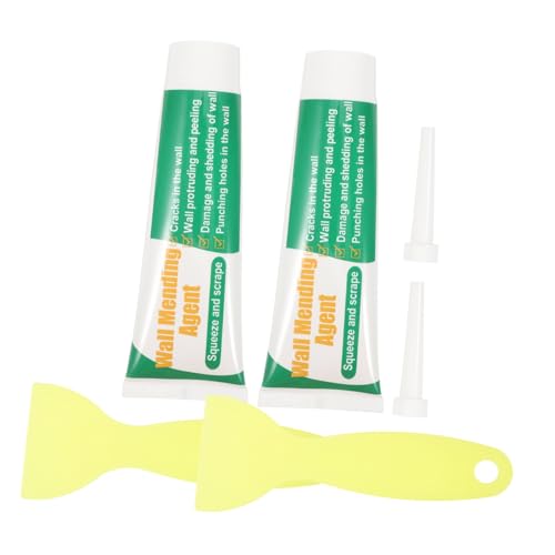 NOLITOY 2 Satz Teiliges Wandreparaturset mit Spachtel Selbstklebende Reparaturcreme für und Schnell Trocknend Leicht und Tragbar Geeignet für Haus und Büro NOLITOY 2 Satz Teiliges Wandreparaturset mit Spachtel Selbstklebende Reparaturcreme für und Schnell Trocknend Leicht und Tragbar Geeignet für Haus und Büro von NOLITOY