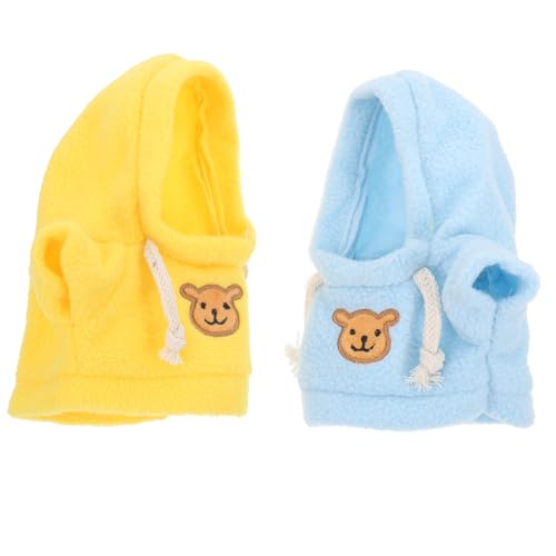 NOLITOY 2 Stück Bärenpuppenkleidung Kapuzenpullover mit Stofftieren Plüschbären-Kapuzenpullover Puppen Kleidung Puppen Klamotten BH Hemd puppenaugen Kuscheltier-Hoodie Plüschtierkleidung NOLITOY 2 Stück Bärenpuppenkleidung Kapuzenpullover mit Stofftieren Plüschbären-Kapuzenpullover Puppen Kleidung Puppen Klamotten BH Hemd puppenaugen Kuscheltier-Hoodie Plüschtierkleidung von NOLITOY