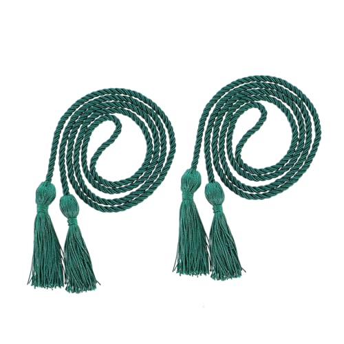 NOLITOY 2 Stück Graduation Tassel Rope Mehrzweck Abschlussfeier Deko in Militärgrün Originelles Fotorequisit und Ehrenkordel für Doktoranden Erinnerungsstück für Abschlussfeier und von NOLITOY