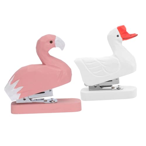 NOLITOY 2 Stück Holz tierhefter Multifunktionaler Handhefter Kreatives Büroaccessoire Tierdesign Für Schule Büro Geschenkidee Für Studenten Dekorativer Holzhefter Flamingo Gans NOLITOY 2 Stück Holz tierhefter Multifunktionaler Handhefter Kreatives Büroaccessoire Tierdesign Für Schule Büro Geschenkidee Für Studenten Dekorativer Holzhefter Flamingo Gans von NOLITOY