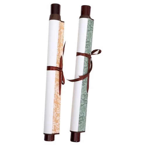 NOLITOY 2 Stück Mini Kalligraphie Blankorolle Leere Hängende Schriftrolle Xuan Papier für Malerei und Schreiben Grün Gelb Vielseitig Einsetzbar Leicht und Platzsparend NOLITOY 2 Stück Mini Kalligraphie Blankorolle Leere Hängende Schriftrolle Xuan Papier für Malerei und Schreiben Grün Gelb Vielseitig Einsetzbar Leicht und Platzsparend von NOLITOY