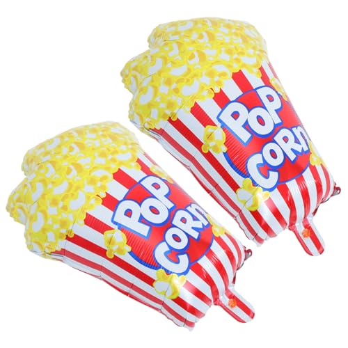 NOLITOY 2 Stück Popcorn Folienballons Große Helium Ballons für Geburtstag Shower Kino Themenparty Dekoration Movie Night Party Accessoires NOLITOY 2 Stück Popcorn Folienballons Große Helium Ballons für Geburtstag Shower Kino Themenparty Dekoration Movie Night Party Accessoires von NOLITOY